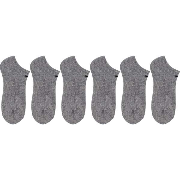 ADIDAS Men's Athletic No-Show Socks, 6 Pack