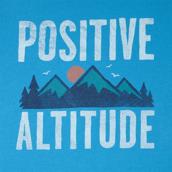 LIFE IS GOOD Men's Positive Altitude Crusher Short-Sleeve Tee