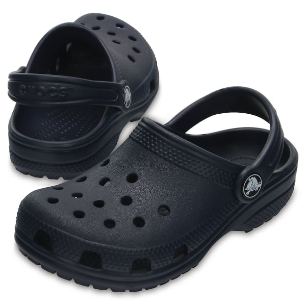 CROCS Toddler's Classic Clogs, Navy