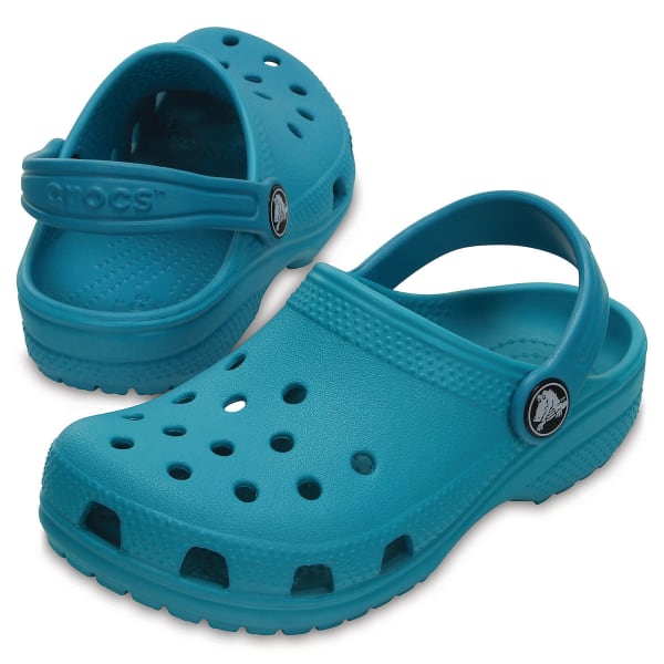 CROCS Kids' Classic Clogs, Turquoise