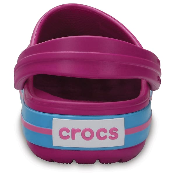 CROCS Girls' Crocband Clogs, Vibrant Violet