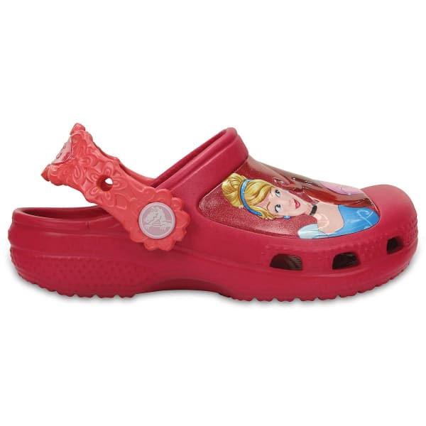 CROCS Girls' Dream Big Princess Clogs, Raspberry