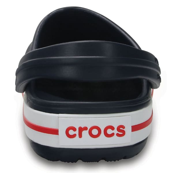 CROCS Boys' Crocband Clogs, Graphite/Volt Green