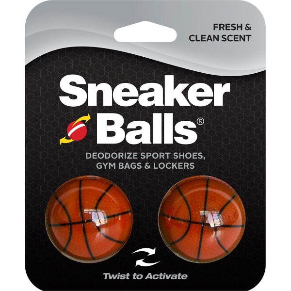 SNEAKER BALLS Shoe Deodorizer Balls, 2-Pack