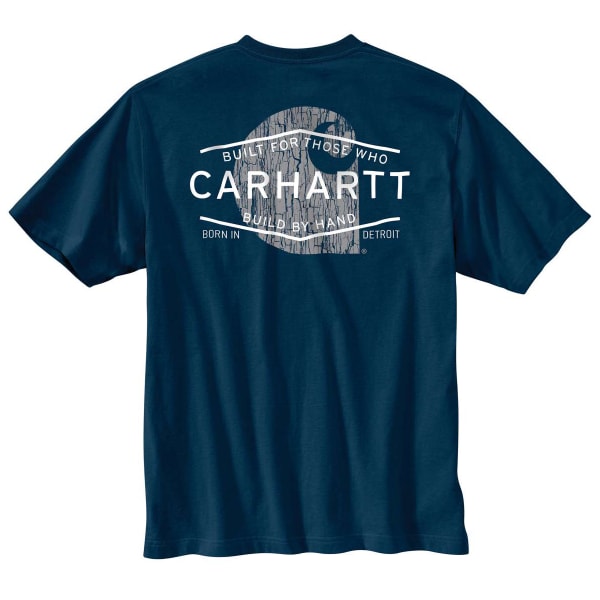 CARHARTT Men's Graphic Branded C Pocket Short Sleeve T-shirt