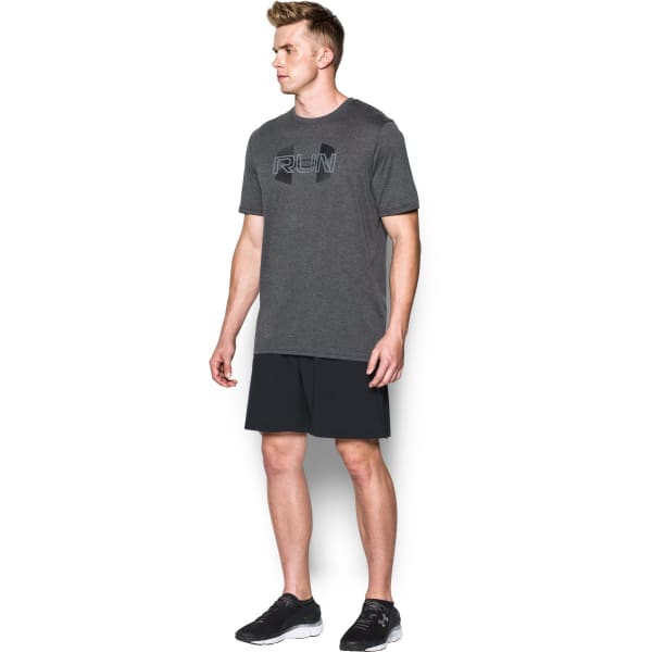 UNDER ARMOUR Men's Short Sleeve Overlap Tee