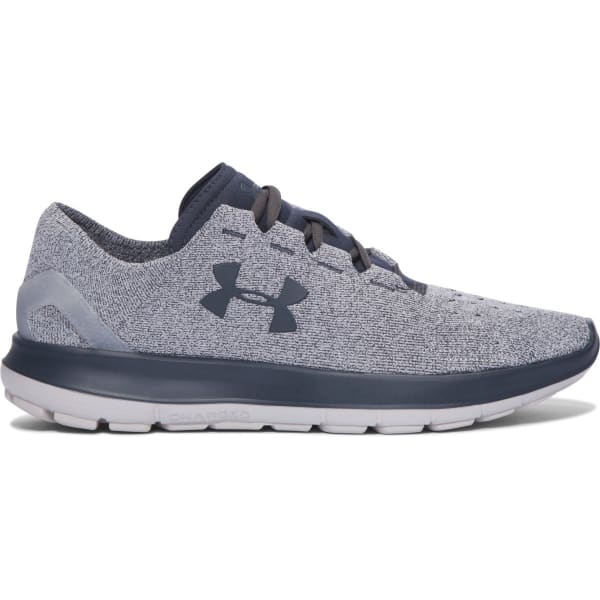 UNDER ARMOUR Men's UA SpeedForm Slingride Running Shoes, Glacier Grey/Stealth Grey