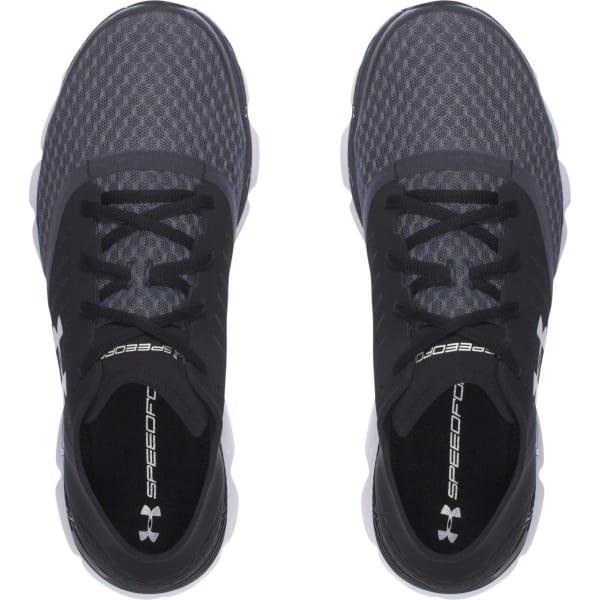 UNDER ARMOUR Men's SpeedForm Solstice Running Shoes, Black