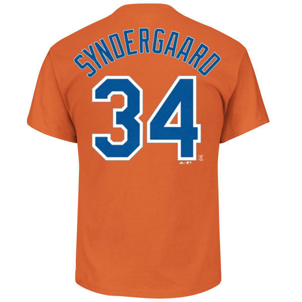 NEW YORK METS Men's Syndergaard Official Name and Number Tee