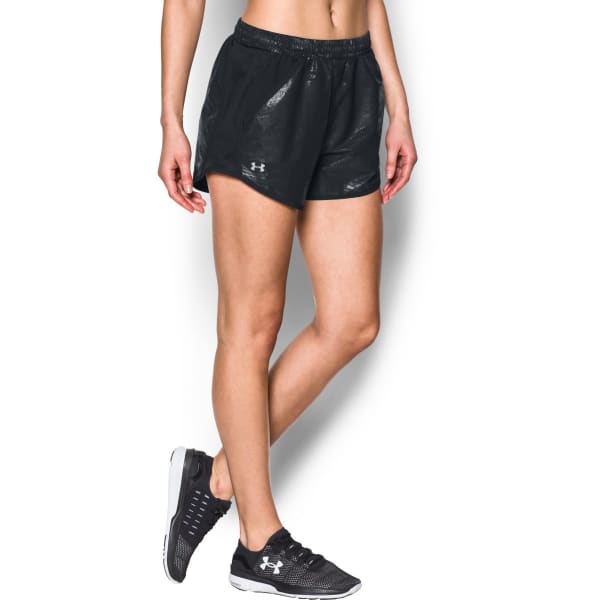 UNDER ARMOUR Women's Fly-By Perforated Running Shorts