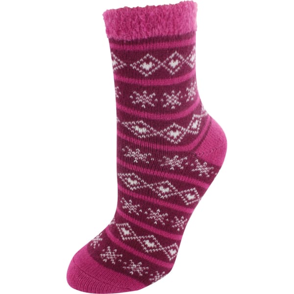 SOF SOLE Women's Fireside Indoor Snowflake Socks