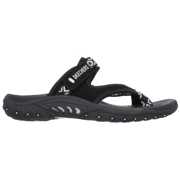 SKECHERS Women's Reggae -  Trailway Sandals, Black