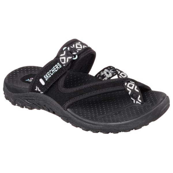 SKECHERS Women's Reggae - Trailway Sandals, Black - Bob’s Stores