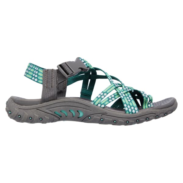 SKECHERS Women's Reggae - Loopy Sandals, Mint