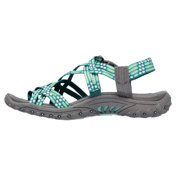 SKECHERS Women's Reggae - Loopy Sandals, Mint