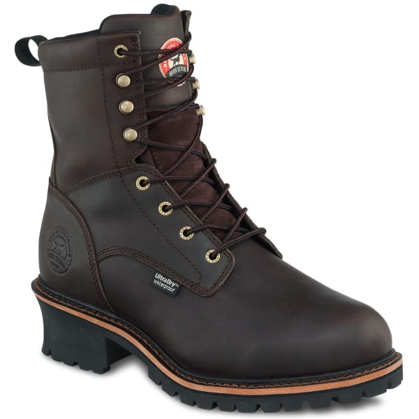 RED WING Men's Irish Setter 8-Inch Waterproof Insulated Logger Boots