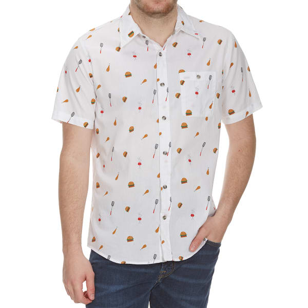 OCEAN CURRENT Guys' BBQ Woven Short-Sleeve Shirt