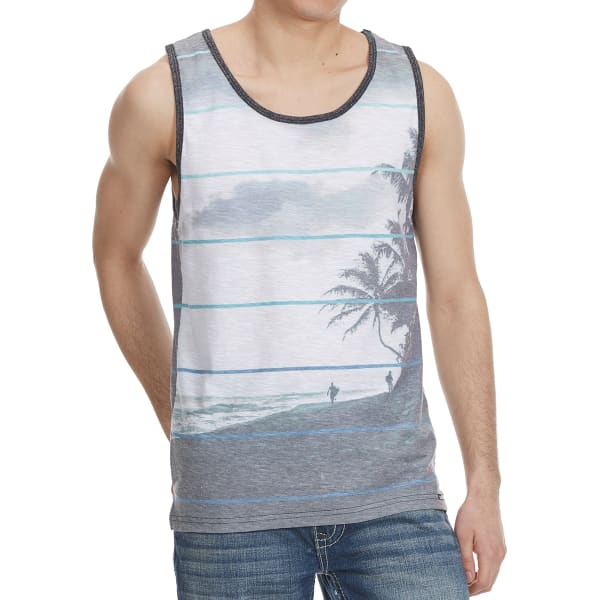 OCEAN CURRENT Guys' Alvarado Palm Scene Tank Top