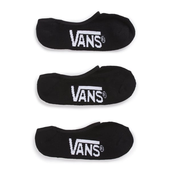 VANS Guys' Classic Super No Show Socks, 3 Pack