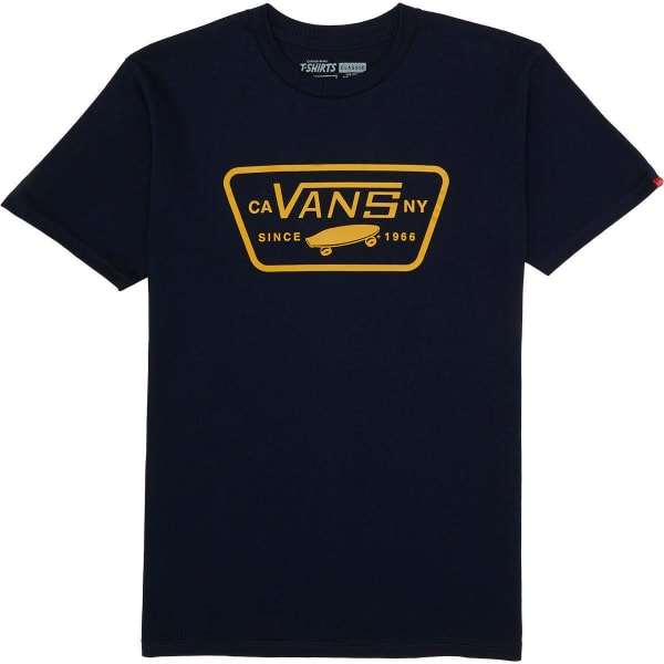 VANS Guys' Full Patch Short-Sleeve Tee