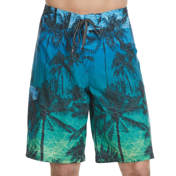 OCEAN CURRENT Guys' Tropical Palms Boardshorts