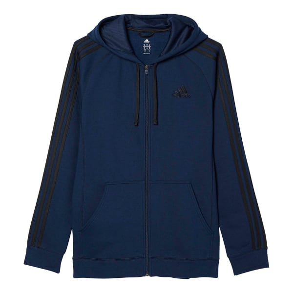 ADIDAS Men's Essential Cotton Fleece Full-Zip Hoodie