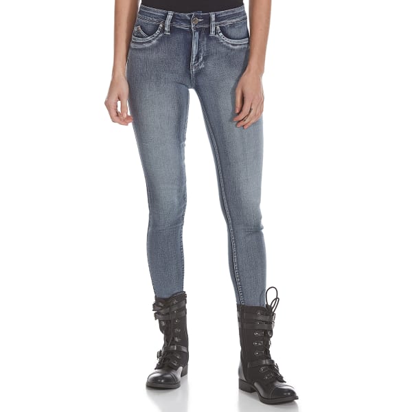 YMI Juniors' WannaBettaButt Super-Soft Midrise Skinny Jeans