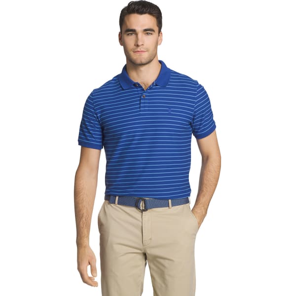 IZOD Men's Advantage Thin Stripe Polo Short-Sleeve Shirt