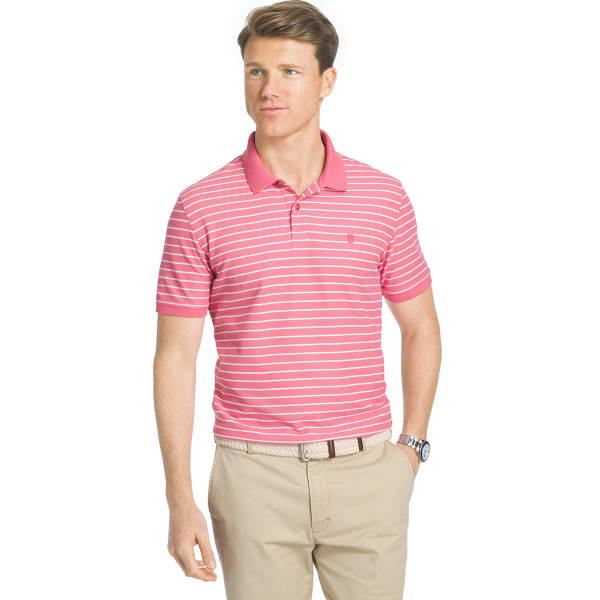 IZOD Men's Advantage Thin Stripe Polo Short-Sleeve Shirt