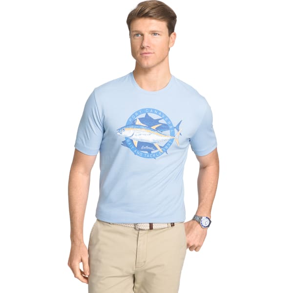 IZOD Men's Big Fin Short Sleeve Tee