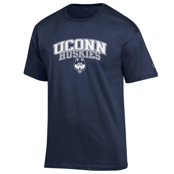 CHAMPION Men's UConn Dual Blend Short-Sleeve Tee