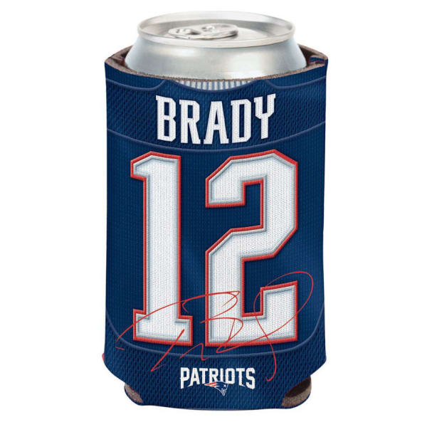 NEW ENGLAND PATRIOTS 12 oz. Brady Player Can Cooler