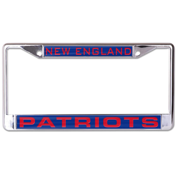 NEW ENGLAND PATRIOTS Inlaid License Plate Frame