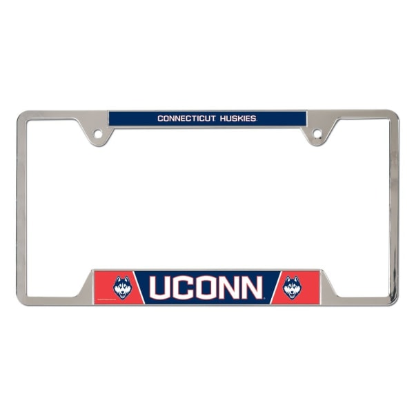 UCONN Inlaid License Plate Frame