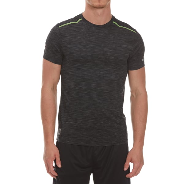 RBX Men's Mini Striated Fitted Crewneck Short-Sleeve Tee