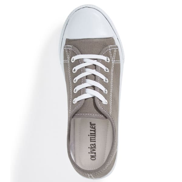 OLIVIA MILLER Women's Lace-Up Low-Top Sneakers