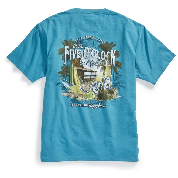 NEWPORT BLUE Men's Five O'Clock Bar Short-Sleeve Tee