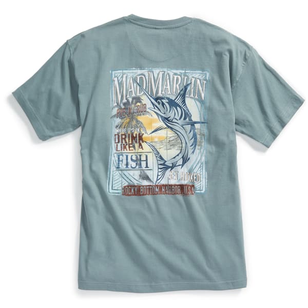 NEWPORT BLUE Men's Mad Marlin Short Sleeve Tee