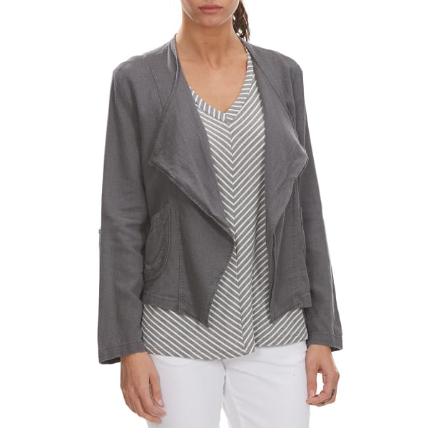 SUPPLIES BY UNIONBAY Women's Adaline Linen Jacket