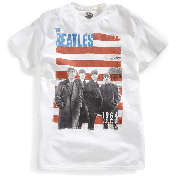 HYBRID Guys' Beatles U.S. Tour Short-Sleeve Tee