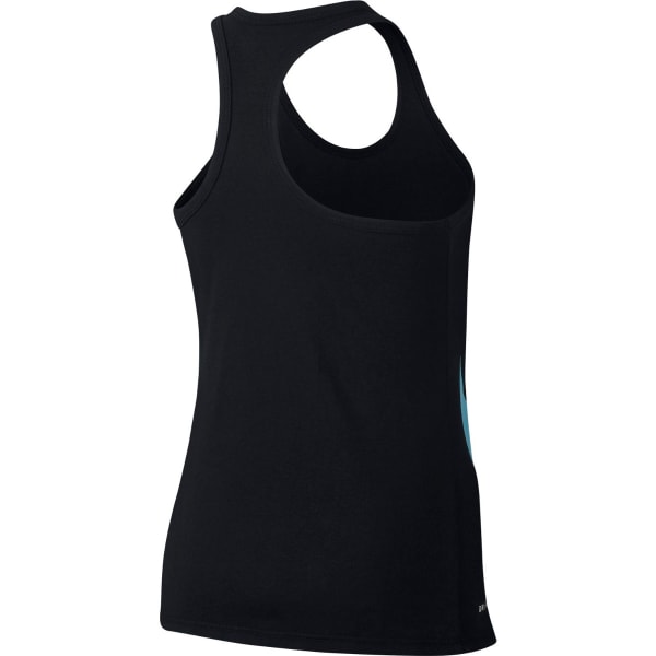 NIKE Girls' Exploded Swoosh Dry Tank