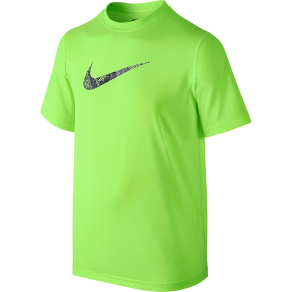 NIKE Boys' Carbon Swoosh Dry T-Shirt