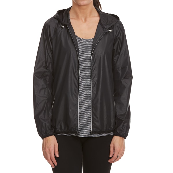LAYER 8 Women's Embossed Poly Woven Jacket