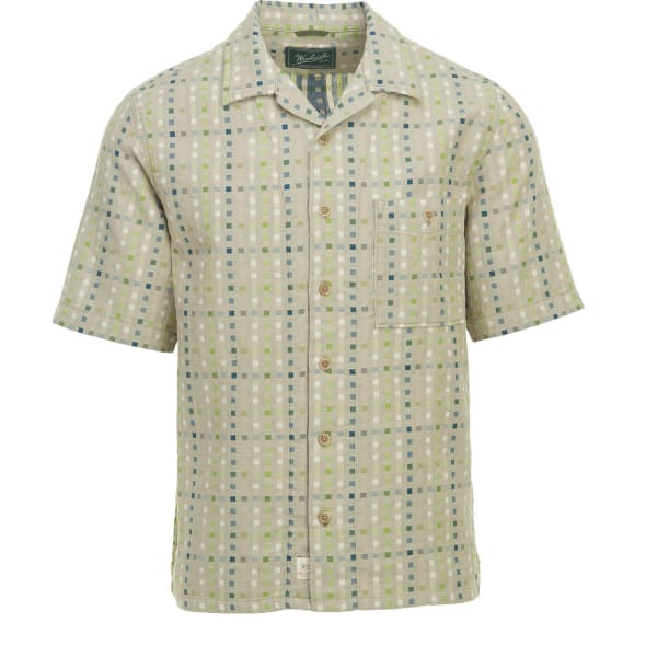 WOOLRICH Men's Coastal Peak Eco Rich Short-Sleeve Shirt, Modern Fit