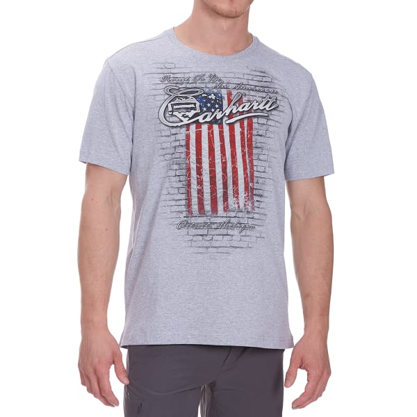 CARHARTT Men's MTO Flag Americana Graphic Short-Sleeve Tee