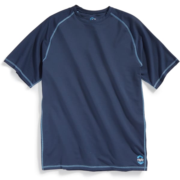 NEWPORT BLUE Men's Nailhead Short-Sleeve Rashguard Tee