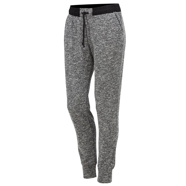 AMBIANCE Juniors' Two-Tone French Terry Jogger Pants