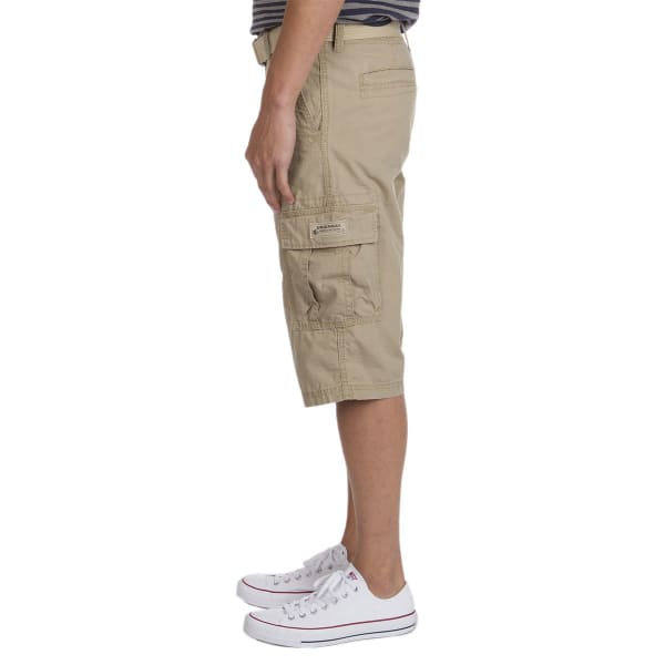 UNIONBAY Guys' Kodiak Belted Cargo Messenger Shorts