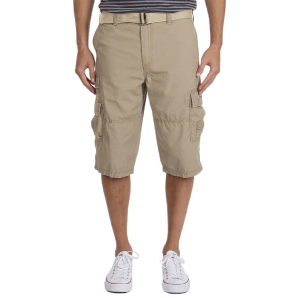 UNIONBAY Guys' Kodiak Belted Cargo Messenger Shorts - Bob’s Stores