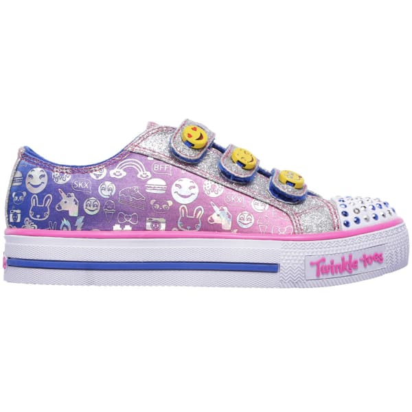 SKECHERS Girls' Twinkle Toes: Shuffles- Expressionista Shoes